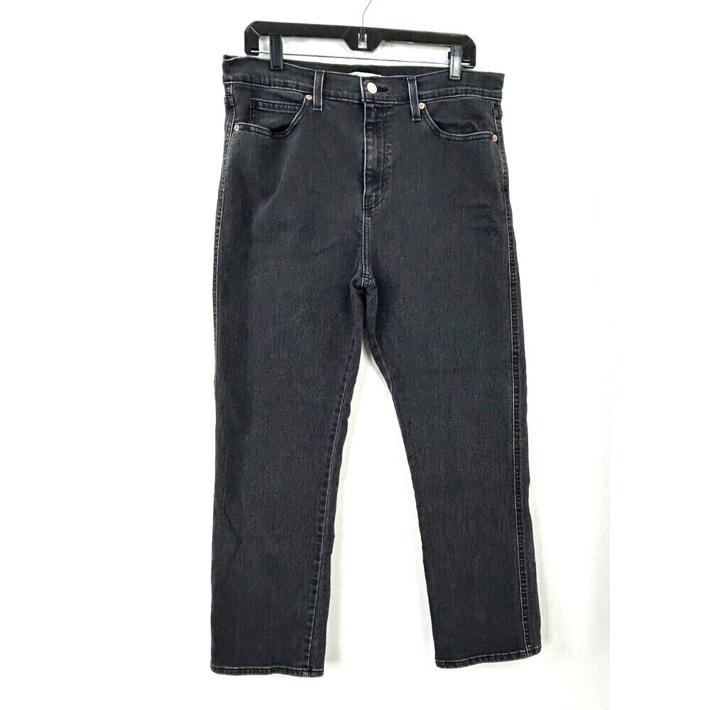 Levi Strauss Signature Gold Women Black Heritage High Rise Jean Sz 12 1065H1 - Picture 4 of 11